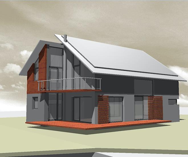 Ansicht Sudwest Juli 15 Uhr 