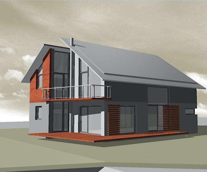 Ansicht Sudwest Juli 18 Uhr 