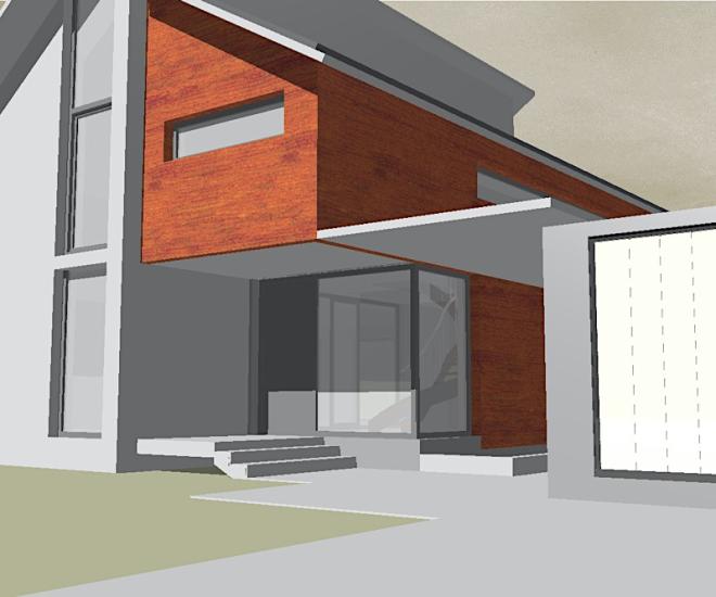 Detail Eingangsbereich